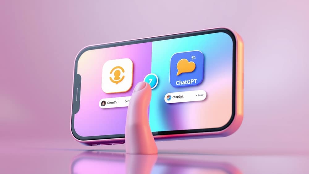 Gemini and ChatGPT on Your Phone: What Each One Can Do