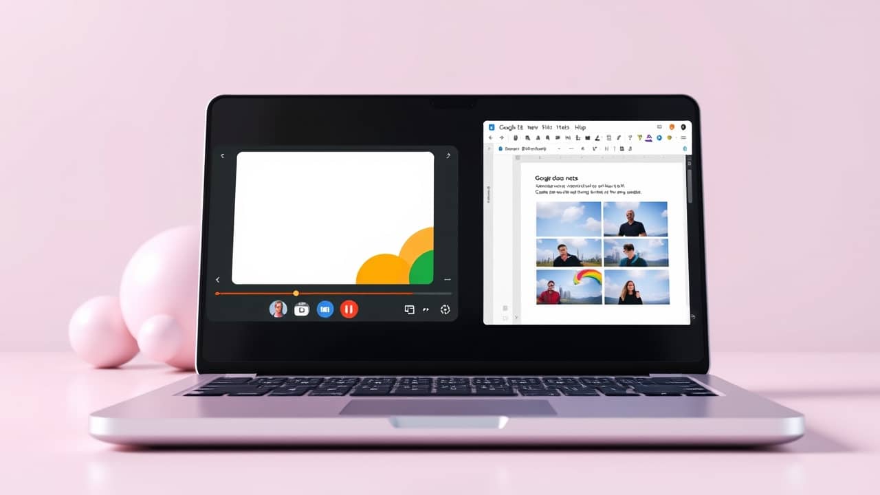 Így kerülnek képernyőképek a Google Meet-jegyzetekbe (ha az IT-rendszergazdád engedélyezi)