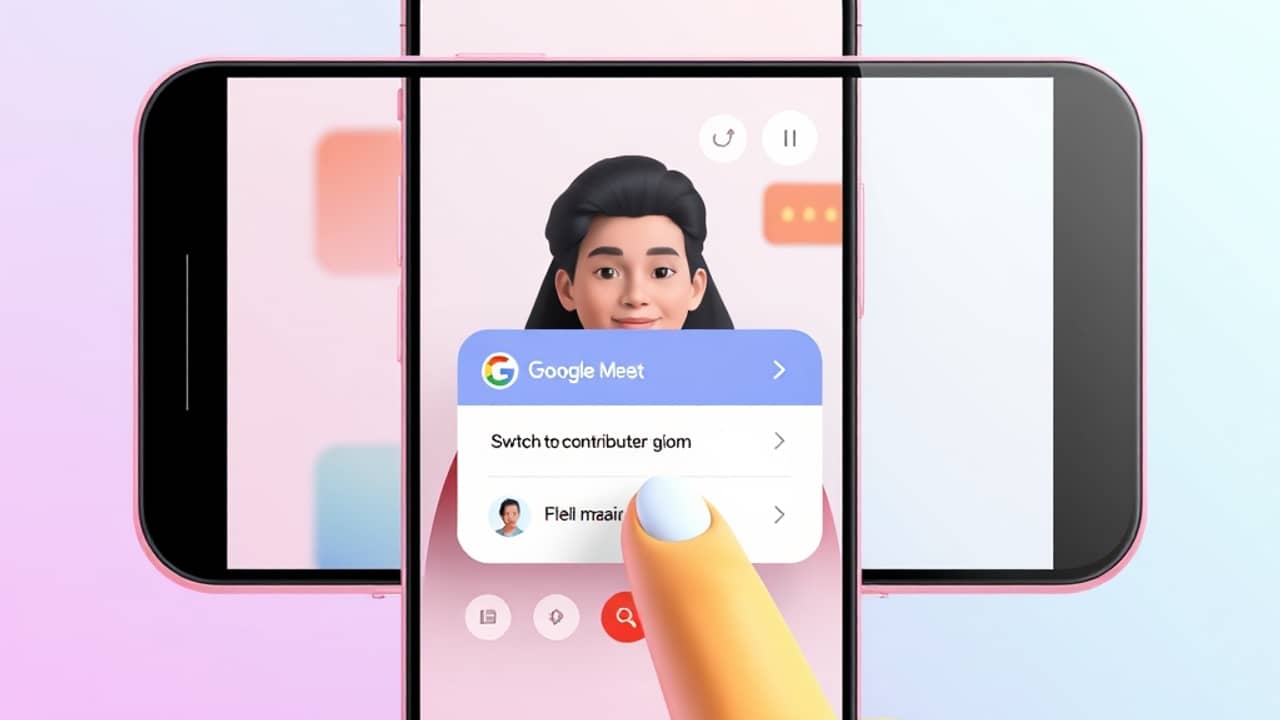 How to Switch from Live Stream Viewer to Contributor in Google Meet on Android