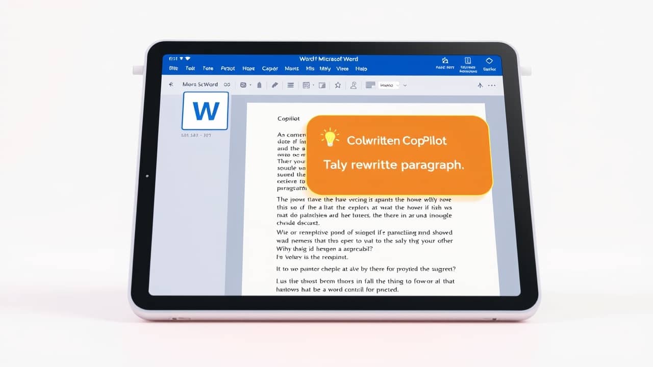 Cómo usar Copilot en Word para iPad: guía paso a paso