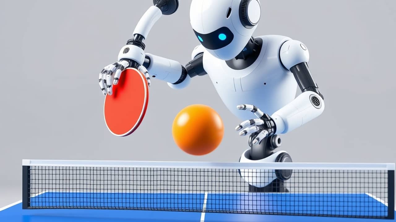 Un robot de tenis de mesa vence a profesionales clasificados: qué significa la investigación de IA de junio