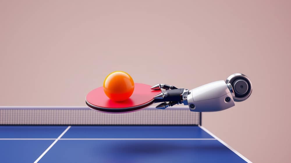 Quand l'IA apprend à jouer au ping-pong : ce que cela change dans votre quotidien