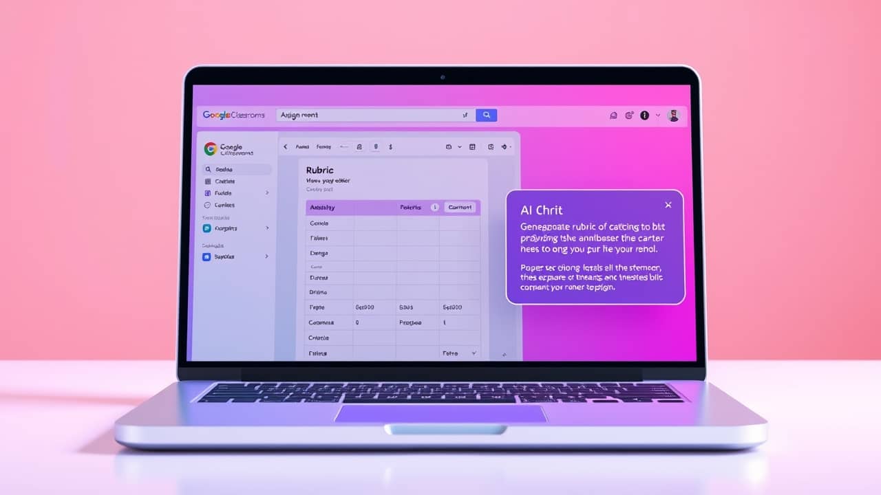 Rubrikák gyorsabb megírása AI-val: ezt kínálja ma a Google Classroom a tanároknak